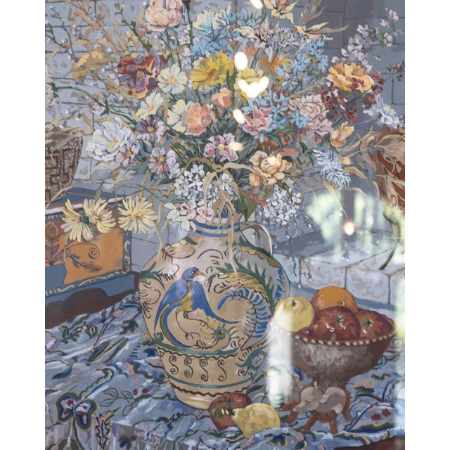 French John Powell Limited Edition Serigraph, French Still Life, Late 20th Century For Sale - Image 3 of 7