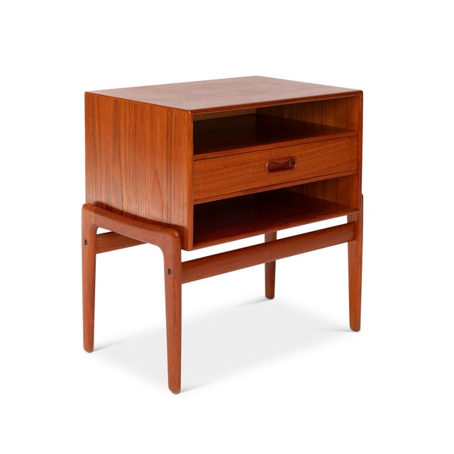 1960s Vintage 1960s Arne Vodder Teak Side Tables for Vamo Sonderborg - Pair For Sale - Image 5 of 18
