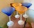 Vintage Frosted Martini Glasses - Set of 4 For Sale - Image 9 of 9