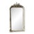 French Style Floor Mirror – 5 Ft Tall Statement Mirror in Light Bone Gray Finish For Sale