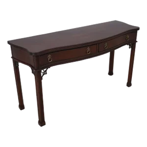 Lexington Palmer Home Collection Chippendale Mahogany Console Table