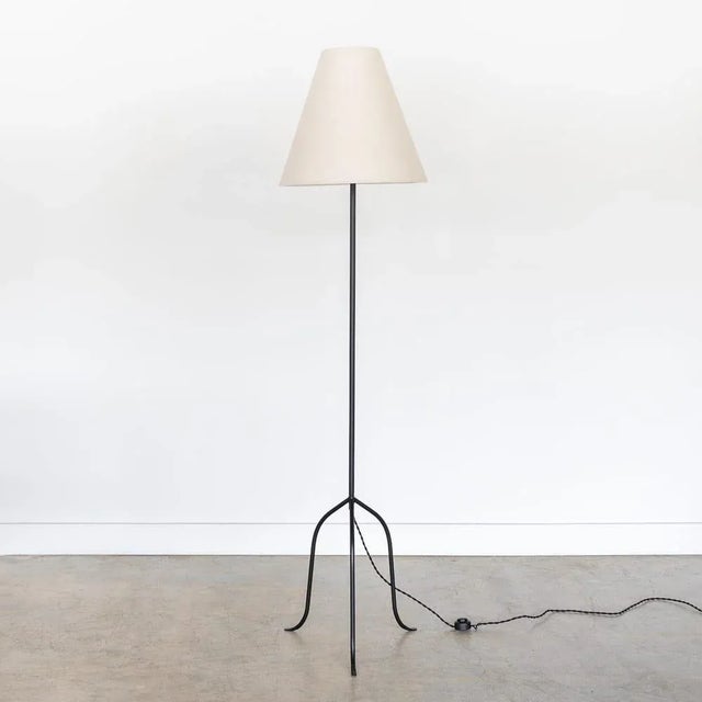 Not Yet Made - Made To Order Panoplie Iron Tripod Floor Lamp For Sale - Image 5 of 12