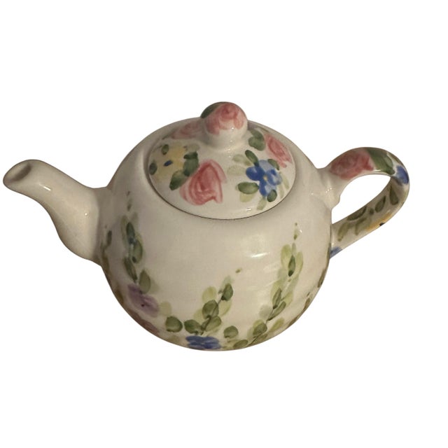 Vintage 'English Garden' by Don Swanson for Tabletops Unlimited - 8 Pieces For Sale In Birmingham - Image 6 of 12