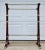 2000 - 2009 Bombay Company Brass & Mahogany Quilt Rack or Towel Stand For Sale - Image 5 of 15