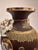 Japanese Satsuma-Style Japanese Vase With Hand-Painted Figures For Sale - Image 3 of 12