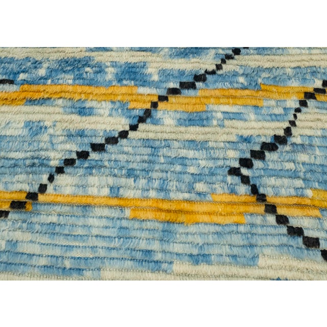 Turkish Tulu Handmade Rug 8'3" x 11'5" #18532 For Sale In Houston - Image 6 of 8