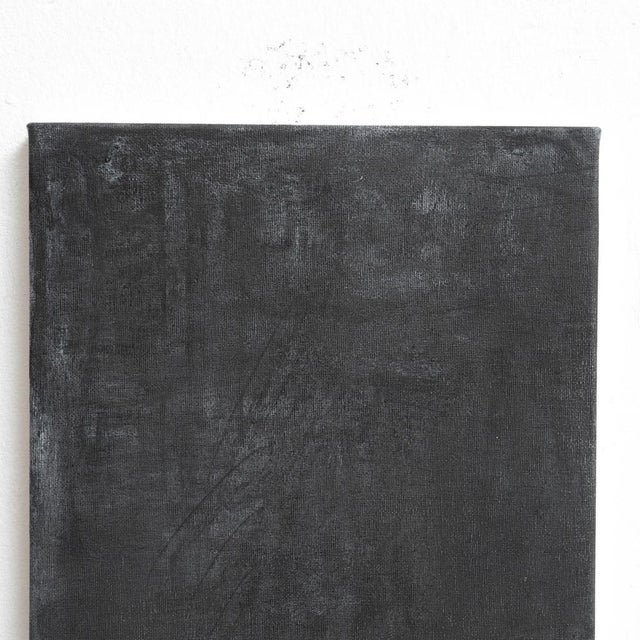Enrico Della Torre, Art Black Composition, Charcoal on Canvas, 2017 For Sale - Image 9 of 10