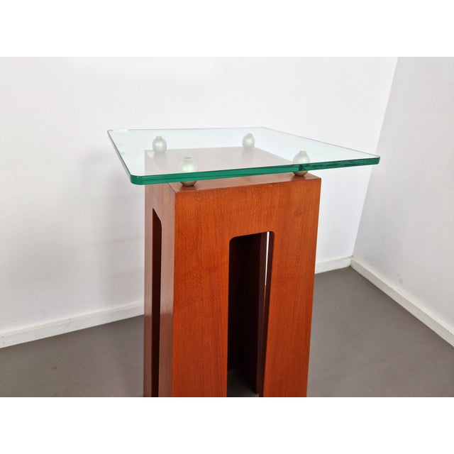 Vintage Postmodern Pedestal, 1980s For Sale - Image 9 of 12