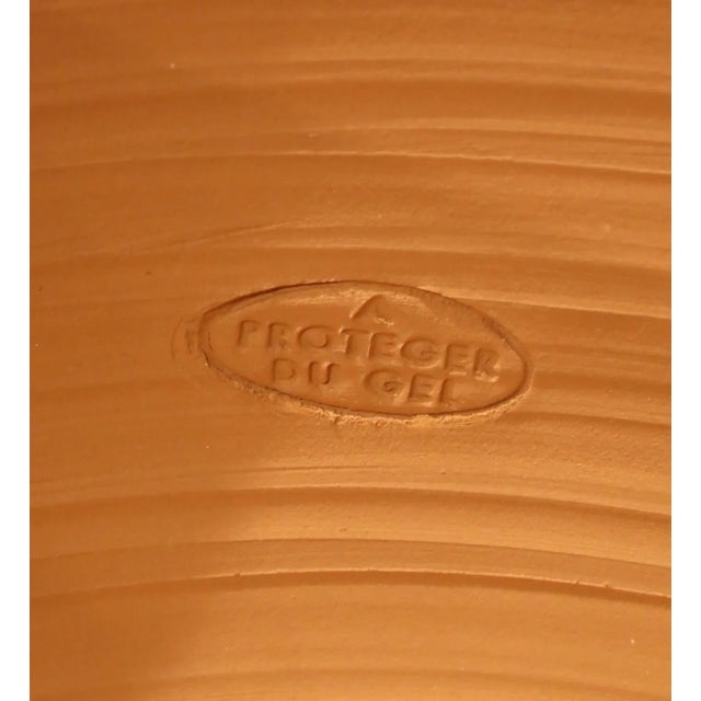 French Handmade Terracotta Anduze Bowl Urn Planter by La Madeleine For Sale - Image 9 of 12