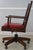 Mission Stickley Mission Oak Leather Office Chair For Sale - Image 3 of 18