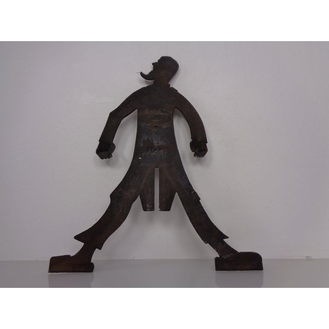 Handmade Wrought Iron Sign of Tailors Guild, Germany, 1900 For Sale - Image 13 of 18