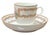 Antique Samson French Porcelain Armorial Crest Cup & Saucer - Barrymore Family For Sale - Image 9 of 10