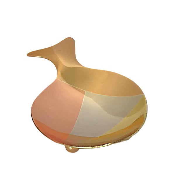 Brass Vintage Grouping of 3-Metal Small Footed Vessels by E. Cabello, Taxco, Mexico 1960s For Sale - Image 8 of 16