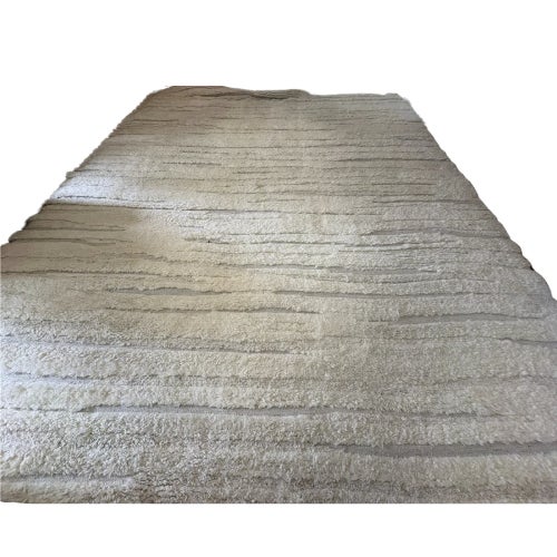 RH Eli Wool Rug – 12' × 15' Natural | Hand-Knotted New Zealand Wool | Moroccan-Inspired Contemporary Design (1) Luxury...