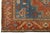 19th Century Antique Serapi Rug With Terracotta & Indigo Medallion For Sale - Image 11 of 12