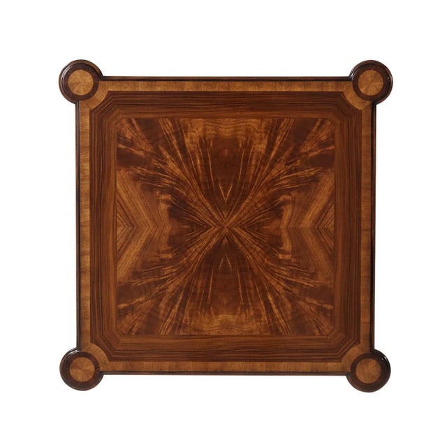 English English Reeded Leg End Table For Sale - Image 3 of 7