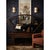 Chinese Large Size Chinese Dark Brown Fan Shape Display Curio Stand Easel For Sale - Image 3 of 12