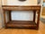 Tan Coastal Bamboo Rattan Console Table Organic Modern Style For Sale - Image 8 of 8