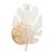 Chelsea House Glass Leaf Sconce For Sale