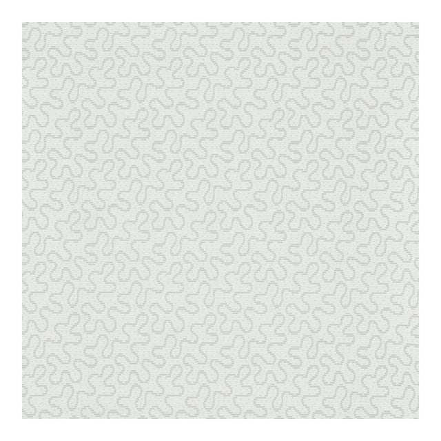 Schumacher X Celerie Kemble Meander Wallpaper in Haze For Sale