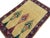 Vintage Gold Turkish Oushak Hand-Knotted Prayer Rug, 03'01 X 04'08 For Sale - Image 6 of 8