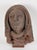 15th Century French Gothic Sandstone Head of a Female Saint For Sale - Image 4 of 7