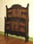 Brown Art Nouveau Louis Majorelle (Attributed) Hand Carved Tulip Floral Design Walnut Burl Wood Bed Frame 19th C. For Sale - Image 8 of 18
