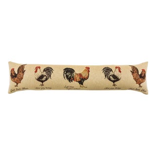 Cockerels Draught Excluder - 90x20 Cm (36"x9") For Sale