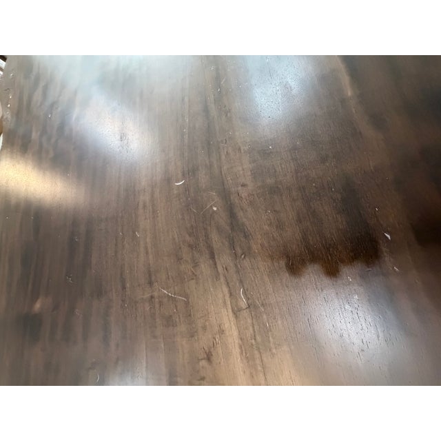 Extra Long Natural Slab Wood Dining Table by Restoration Hardware For Sale - Image 15 of 17
