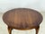 Chippendale Round Extendable Wooden Dining Table For Sale - Image 5 of 9