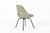Beige Eero Saarinen Executive Side Chair for Knoll Mid Century Modern Black Metal For Sale - Image 8 of 15