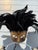 Vintage Italian Papier-Mâché Feathered Venetian Masquerade Mask For Sale In West Palm - Image 6 of 6