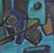 Pierre-Yves Beltran, Abstract Composition, 1980s, Oil Painting on Board, Framed For Sale - Image 9 of 15