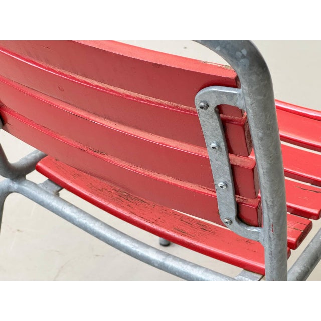 Vintage Garden Chairs in Ash Wood by Atelier Alinea, 1970s, Set of 4 For Sale - Image 9 of 17