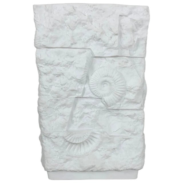 Op Art Biscuit Porcelain Vase from AK Kaiser, Germany, 1970s For Sale