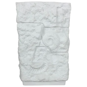 Op Art Biscuit Porcelain Vase from AK Kaiser, Germany, 1970s