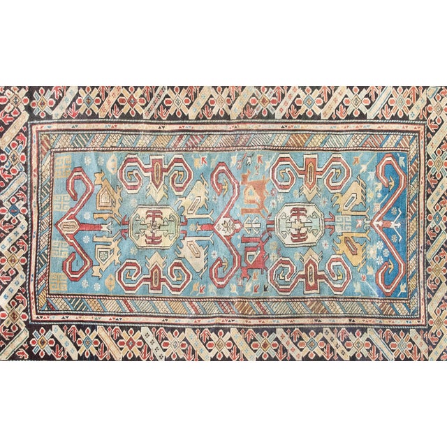 Early 20th Century Persian Shirvan Rug For Sale - Image 12 of 16