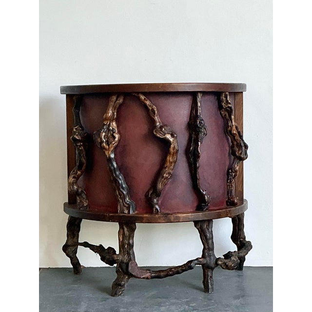 Coffee Vintage French Heavy Vine Dry Bar For Sale - Image 8 of 12
