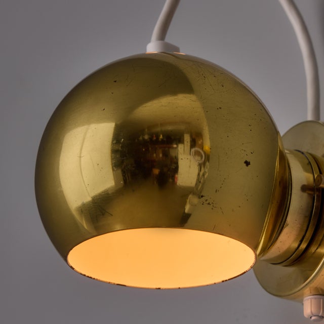 1970s Goffredo Reggiani 'Eyeball' Adjustable Perforated Metal Wall Lamps - a pair For Sale - Image 14 of 18