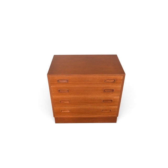 This four drawer gentleman's chest was designed by Carlo Jensen and produced by Hundevad and Co in Denmark during the...