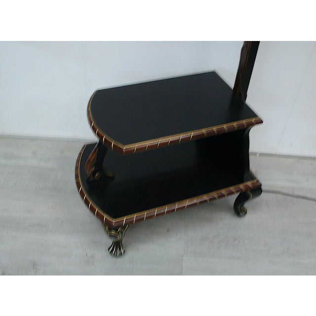 1950s German Floor Lamp with Reading Table, 1930s For Sale - Image 5 of 12