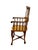 English Windsor Armchair, 1870 For Sale - Image 4 of 11