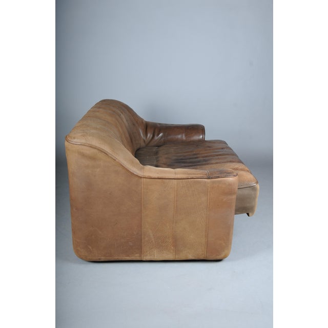 DS44 2-Seater Sofa in Buffalo Leather from de Sede, 1970s For Sale - Image 18 of 18