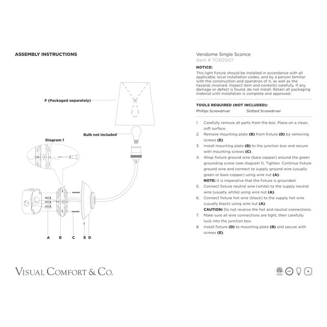 Modern Thomas O'Brien for Visual Comfort Signature Vendome Single Sconce in Polished Nickel with Linen Shade For Sale - Image 3 of 4