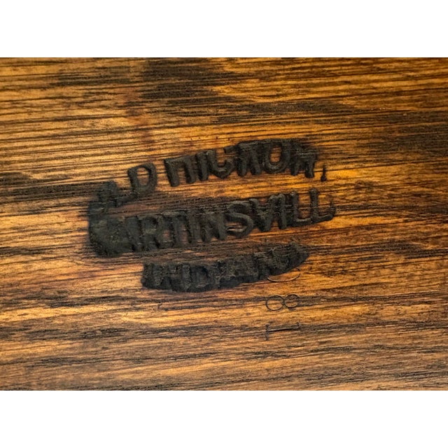 Vintage Old Hickory American Provincial Side Tables (Set of 2) For Sale - Image 15 of 15