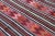 1970s Cabin Style Stripe Design Handmade Oushak Kilim Rug For Sale In Sacramento - Image 6 of 12