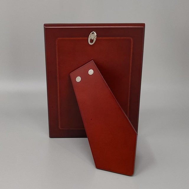 Italian Photo Frame in Silver Plated, 1960s For Sale - Image 4 of 7