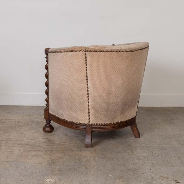 Pair of 19th Century Antique Barley Twist Armchairs For Sale In Los Angeles - Image 6 of 18