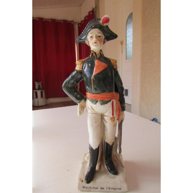 Porcelain Statuettes Soldiers of the Empire, 1940s, Set of 6 For Sale - Image 9 of 15
