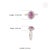 1.94ct Pink Sapphire Diamond Oval Engagement Ring for Her Size 4 in 18k Solid Gold For Sale - Image 11 of 16